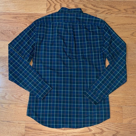 J.Crew Slim Secret Wash Poplin Cotton Shirt - Size Medium - Picture 5 of 9